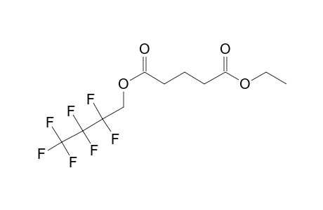 Glutaric acid, ethyl 2,2,3,3,4,4,4-heptafluorobutyl ester