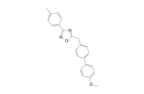 5-[(4'-methoxy[1,1'-biphenyl]-4-yl)methyl]-3-(4-methylphenyl)-1,2,4-oxadiazole