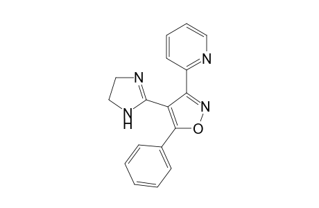 3-(2-Pyridinyl)-5-phenyl-4-(imidazol-2-yl)isoxazole