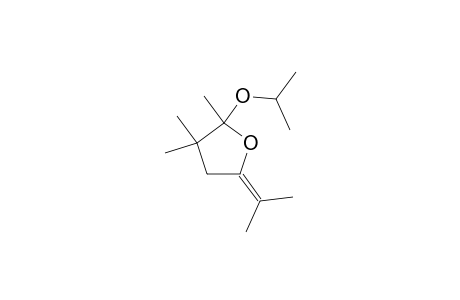 2,3,3-TRIMETHYL-2-ISOPROPOXY-5-ISOPROPYLIDENETETRAHYDROFURANE