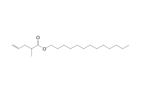 4-Pentenoic acid, 2-methyl-, tridecyl ester