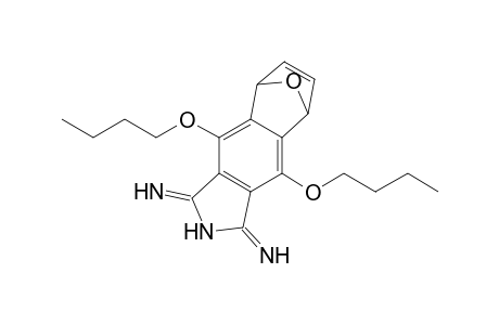 2,3,5,8-Tetrahydro-1,3-diimino-4,9-dibutoxy-1H-5,8-epoxybenz[f]isoindole