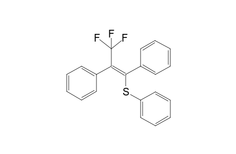 3,3,3-Trifluoro-1,2-diphenyl-1-(phenylthio)propene