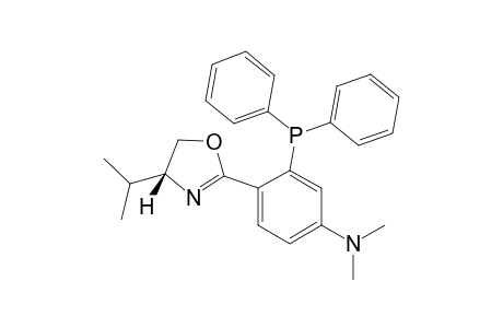 (-)-(4S)-4,5-DIHYDRO-2-(4'-DIMETHYLAMINO-2'-DIPHENYLPHOSPHINOPHENYL)-4-ISOPROPYLOXAZOLE