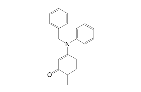 3-(N-Benzylanilino)-6-methylcyclohex-2-enone