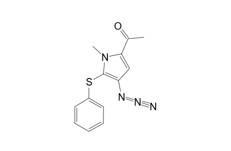 2-ACETYL-4-AZIDO-1-METHYL-5-PHENYLTHIOPYRROLE