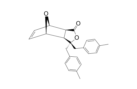 5,5-Di-(para-methylbenzyl)-4,10-dioxa-exo-tricyclo-[5.2.0(2,6)]-dec-8-en-3-one