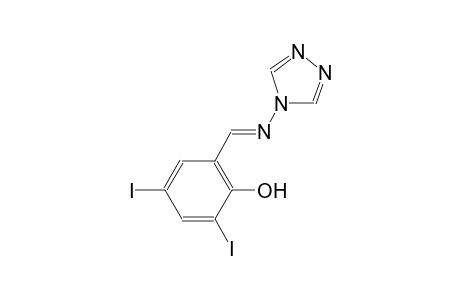 2,4-diiodo-6-[(E)-(4H-1,2,4-triazol-4-ylimino)methyl]phenol