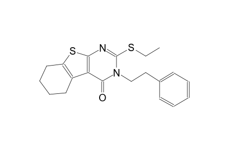 2-(ethylsulfanyl)-3-(2-phenylethyl)-5,6,7,8-tetrahydro[1]benzothieno[2,3-d]pyrimidin-4(3H)-one