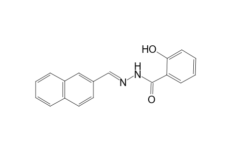 2-Hydroxy-benzoic acid naphthalen-2-ylmethylene-hydrazide
