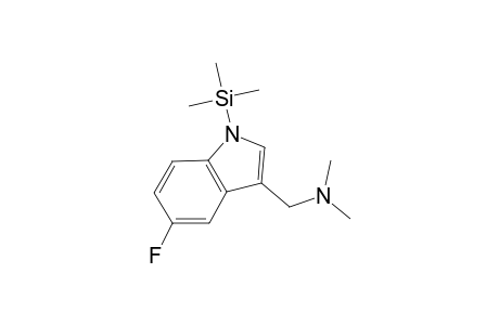 [5-Fluoro-1-(trimethylsilyl)-1H-indol-3-yl]-N,N-dimethylmethanamine