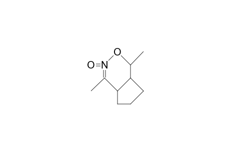 Rel-(1R,4aR, 7aR)-1,4-dimethyl-1,4a,5,6,7,7a-hexahydro-2,3-cyclopenta(D)(1,2)oxazine 3-oxide