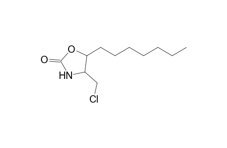 (4RS,5SR/RS)-4-(1-Chloromethyl)-5-heptyl-1,3-oxazolidin-2-one