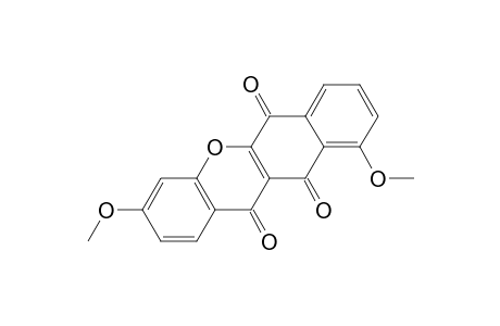 11H-Benzo[b]xanthene-6,11,12-trione, 3,10-dimethoxy-