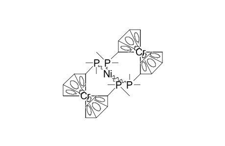 Di(bis[dimethylphosphino-benzene]-chromium)-nickel