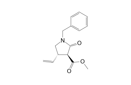 (3,4-trans)-1-Benzyl-3-(methoxycarbonyl)-4-vinylpyrrolidin-2-one