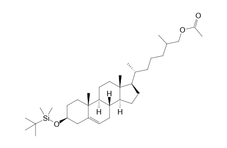 3.beta.-[(t-Butyldimethyl)silyloxy]-26-acetoxy-cholest-5-ene