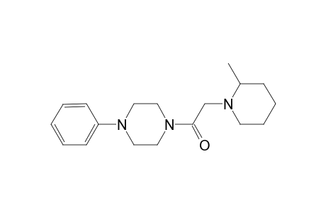 2-(2-Methyl-1-piperidinyl)-1-(4-phenyl-1-piperazinyl)ethanone