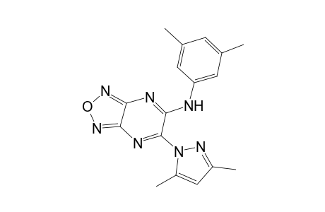 (3,5-Dimethyl-phenyl)-[6-(3,5-dimethyl-pyrazol-1-yl)-[1,2,5]oxadiazolo[3,4-b]pyrazin-5-yl]-amine