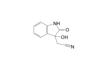 2-(3-hydroxy-2-keto-indolin-3-yl)acetonitrile