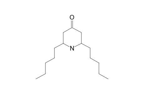 (2S,6R)-2,6-Dipentylpiperidin-4-one