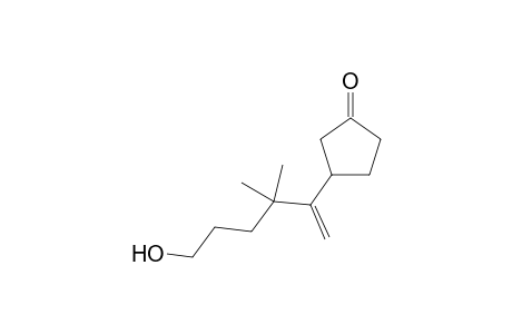 3-{5'-Hydroxy]-2',2'-dimethyl-1'-methylidenepentyl}cyclopentanone
