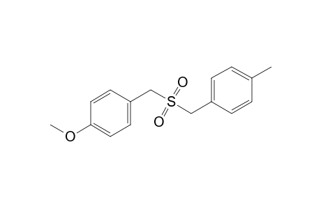 Benzene, 1-methoxy-4-[[[(4-methylphenyl)methyl]sulfonyl]methyl]-
