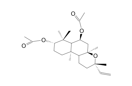 ENT-3B,6A-DIACETOXY-13-EPIMANOYL OXIDE