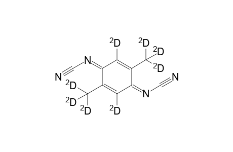 2,5-Dideuterio-3,6-bis(trideuteriomethyl)-N,N'-dicyano-1,4-benzoquinone - diimine