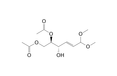 (2E,4S,5R)-5,6-Diacetoxy-4-hydroxy-2-hexenal dimethyl acetal