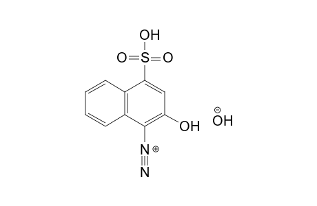 2-HYDROXY-4-SULFO-1-NAPHTHALENEDIAZONIUM HYDROXIDE