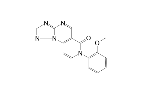 pyrido[3,4-e][1,2,4]triazolo[1,5-a]pyrimidin-6(7H)-one, 7-(2-methoxyphenyl)-