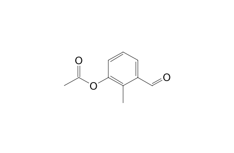 (3-formyl-2-methyl-phenyl) acetate