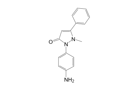 2-(4-aminophenyl)-1-methyl-5-phenyl-3-pyrazolin-3-one