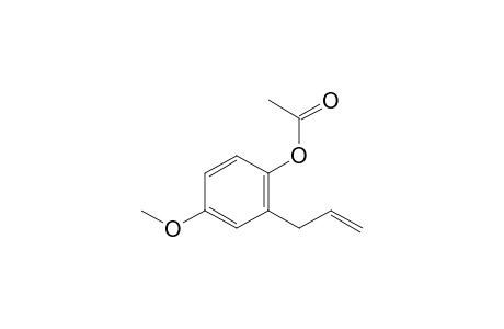 2-allyl-4-methoxyphenyl acetate