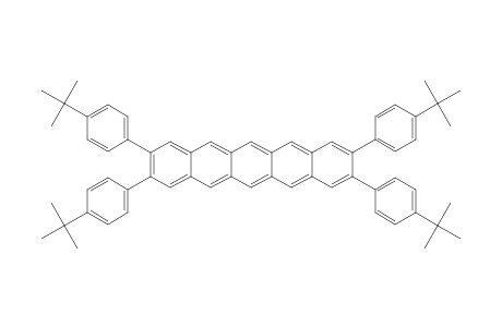 2,3,9,10-tetrakis(4-tert-butylphenyl)pentacene