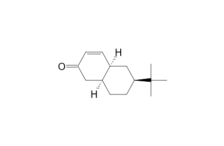2(1H)-Naphthalenone, 6-(1,1-dimethylethyl)-4a,5,6,7,8,8a-hexahydro-, (4a.alpha.,6.beta.,8a.alpha.)-