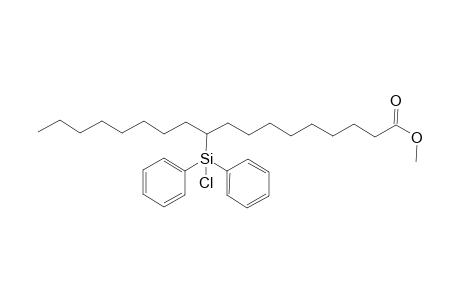 10-Diphenylcholorosilylmethylsterate