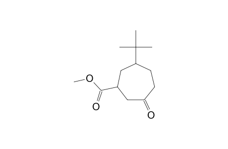 Methyl 6-tert-butyl-3-oxocycloheptan-1-carboxylate