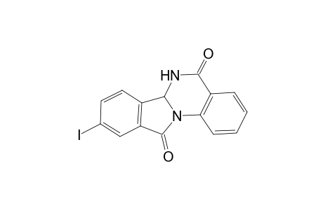 9-Iodo-6,6a-dihydroisoindolo[2,1-a]quinazoline-5,11-dione