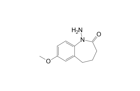 1-Amino-7-methoxy-1,3,4,5-tetrahydrobenzo[b]azepin-2-one