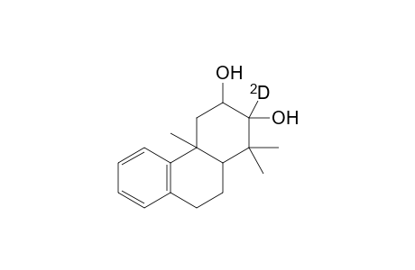 Podocarpa-8,11,13-triene-2-deuterio-2,3-diol