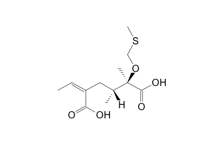 O-(Methylthio)methylsenecic acid