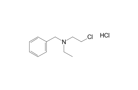 N-(2-chloroethyl)-N-ethylbenzylamine, hydrochloride