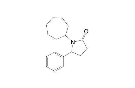 1-Cycloheptyl-5-phenyl-2-pyrrolidinone