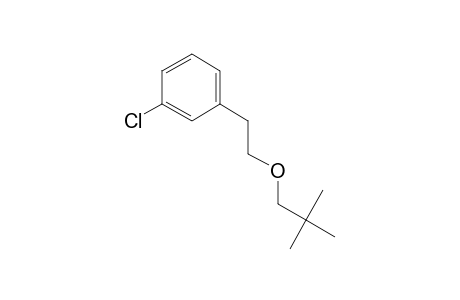 3-Chlorophenethyl alcohol, neopentyl ether