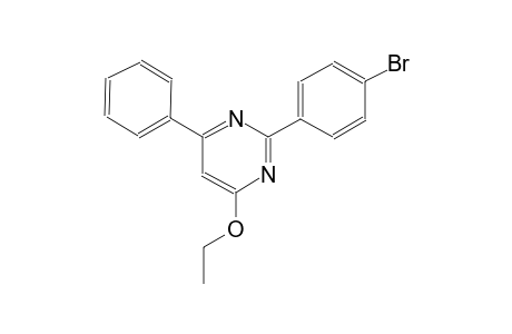 2-(4-bromophenyl)-6-phenyl-4-pyrimidinyl ethyl ether