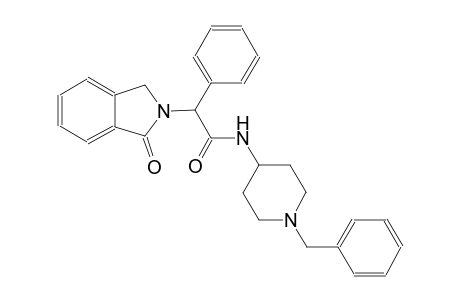 1H-isoindole-2-acetamide, 2,3-dihydro-1-oxo-alpha-phenyl-N-[1-(phenylmethyl)-4-piperidinyl]-