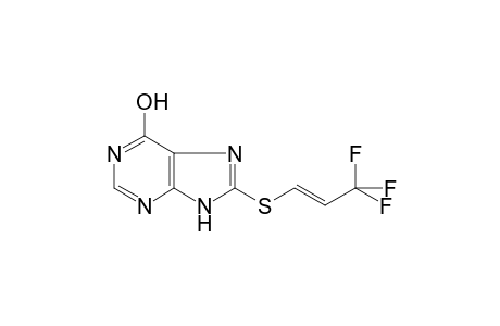 8-([(1E)-3,3,3-Trifluoro-1-propenyl]sulfanyl)-9H-purin-6-ol