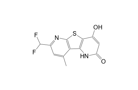 7-(difluoromethyl)-4-hydroxy-9-methylpyrido[2',3':4,5]thieno[2,3-b]pyridin-2(1H)-one